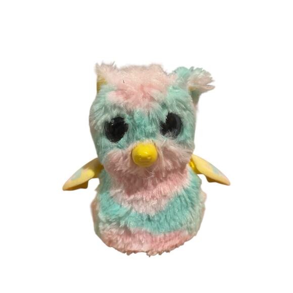 Hatchimals Pink Purple‎ Yellow Interactive Walking OWL Light Up Eyes WORKS! - Picture 2 of 5